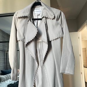Club Monaco beige trench coat